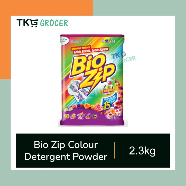 Bio Zip Colour Detergent Powder Kg Lazada