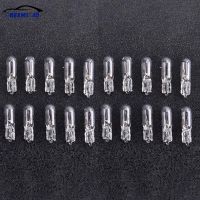 20Pcs Halogen T5 W2W Bulb 12V Car Instrument Lights Dashboard Bulb Auto Interior Warnning Light Auto Lamp Bulbs