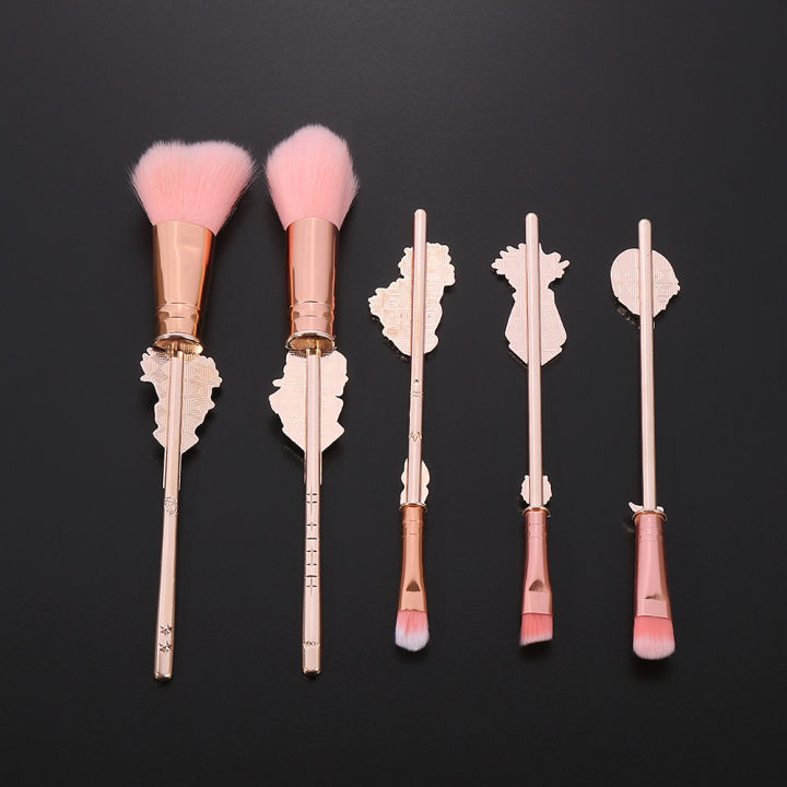 hot-japan-anime-jujutsu-kaisen-makeup-brushes-tool-set-10pcs-cosmetic-powder-blush-eye-shadow-blending-eyebrow-brush-maquiagem