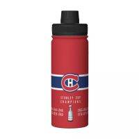 NHL Montreal Canadiens Stainless Steel 304 Insulated Kettle/Sports Water Bottle/BPA-FREE Drop-Proof Reusable Hiking Thermal Flask