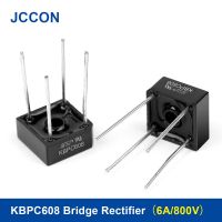 2Pcs KBPC608 Diode Bridge Rectifier Diode（6A/800V）KBPC 608 For Air Conditioner/Electric Welding Machine