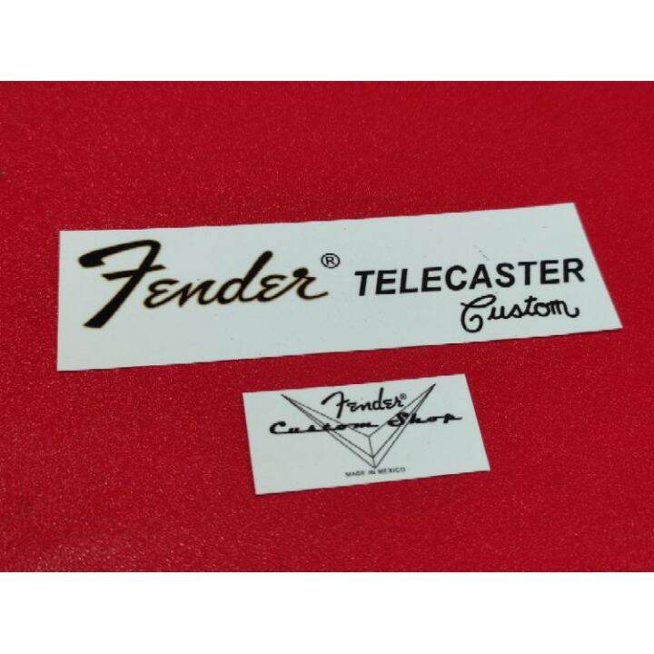 FENDER TELECASTER CUSTOM WATERSLIDE DECAL Lazada PH