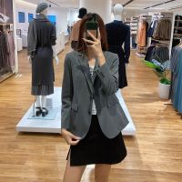 Uniqlo Sanlitun produced autumn and winter new business casual wear small suit jacket elastic jacket womens clothing Y441820