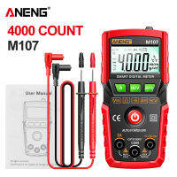 【❈】 Hashair Mart ANENG M107 Mini Digital Multimeter 4000นับ Auto Tester Digital Multimeter Profesional Testeur Electrique Multímetro Test