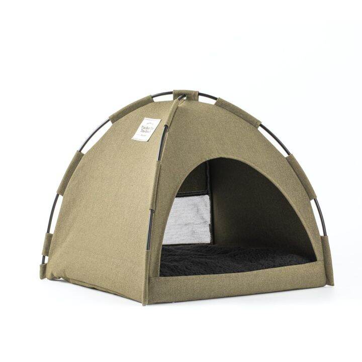 พร้อมส่ง-rabbit-selection-pet-furrytail-tent-cat-bed-มีให้เลือก-3-สี