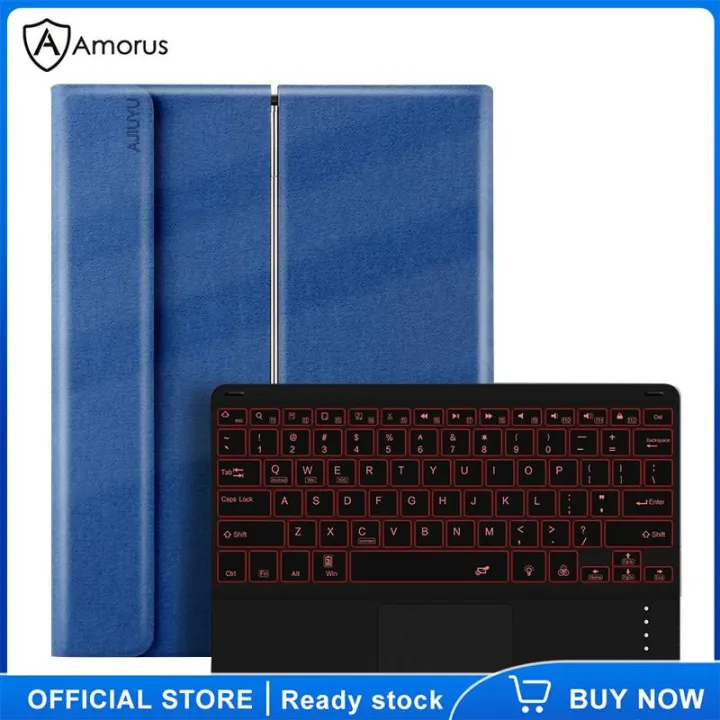 Amorus Portable Wireless Bluetooth Keyboard for Samsung Galaxy Tab S7