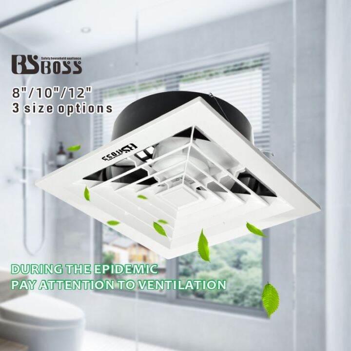 BS BOSS exhaust fan 8inch 10inch 12 inch Ceiling Type Exhaust fan
