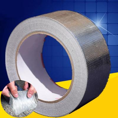 25m Self Adhesive High Temperature Resistant Aluminum Foil Tape Pipe Repair Tool Adhesives Tape