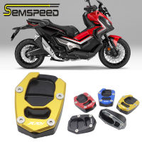 SEMSPEED สำหรับ Honda XADV750 XADV 750 2016-2020 2021 CNC ขาตั้งเท้าด้านข้างสำหรับรถจักรยานยนต์ Enalrge แผ่นขยายขาตั้ง