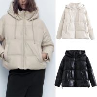 ✾▨ ZR Womens Cold Coat Jackets for 2023 Warm Leather Parkas Promotion Female Outerwear