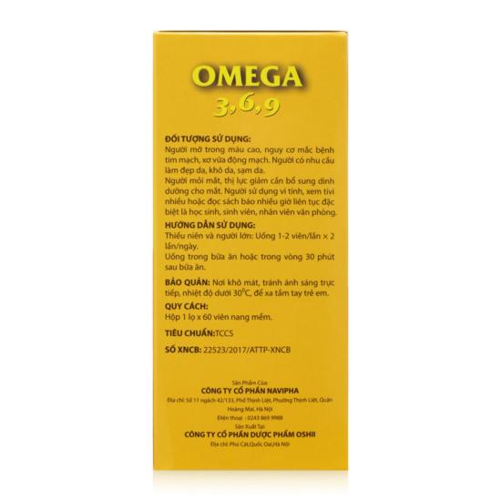 Combo 2 hôp omega 369 giá chỉ 320k tốt cho trí não,tim mạch, sáng mắt - ảnh sản phẩm 3