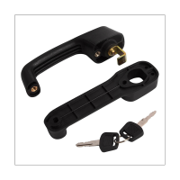 1Set Front Door Latch Handle 7109662 7109663 ABS Black for Bobcat S130 S150 S160 S175 S185 S205 T180 Loader