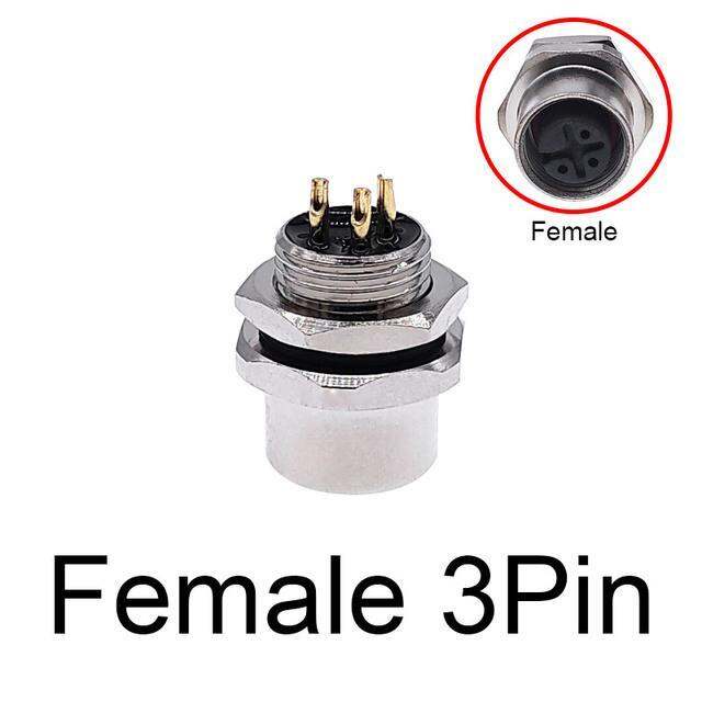 m12-panel-back-mount-flange-socket-sensor-connector-waterproof-screw-threaded-coupling-male-female-3-4-5-8pin