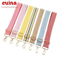 New Bag Accessories Wide Adjustable Replacement Bag Strap Shoulder Bag Strap Handbag Belt Nylon Colored