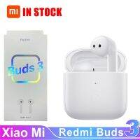 Xiaomi Redmi บัดแบบดั้งเดิม3ไร้สายกึ่งหูฟังแบบ In-Ear บลูทูธ5.ชิป2หูฟัง TWS ไมโครโฟนคู่ QCC 3040 IP54หูฟังกันน้ำไม่มีเสียงรบกวนหูฟัง20H MIUI หน้าต่างป๊อป SeaSpark