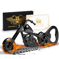 Luxury Motorbike Bottle Opener Gifts Box for Boyfriend Black Motorcycle Original Beer Bottle Opener Bar Party Accessories Tools