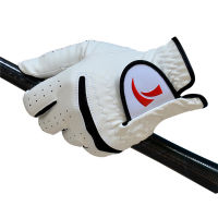 TTYGJ Golf Gloves Mens Soft Wear-resistant Breathable Left and Right Hand Single Sports Glove Slip-Resistant Sport Mittens