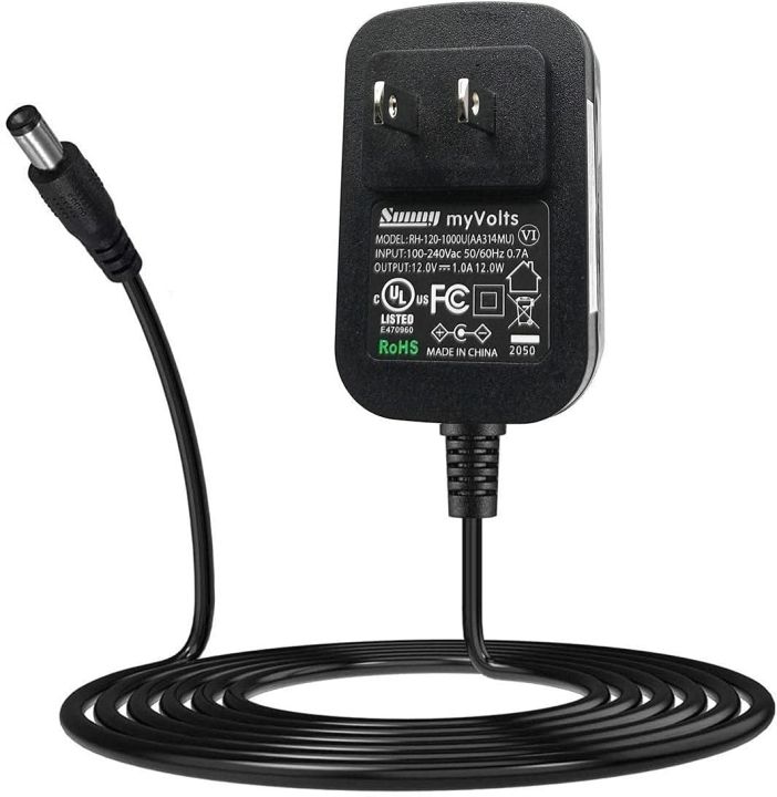 12v-power-adapter-compatible-with-replaces-roland-e-16-keyboard-selection-us-eu-uk-plug