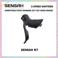 SENSAH Shifters Sti จำแลงจักรยานเสือหมอบ2x 7/2x 8/2x 9/2x1 0/2x1 1จักรยานความเร็วเปลี่ยนเกียร์กลุ่มจักรยาน Derailleur สำหรับ Claris Sora ชิ้นส่วนจักรยาน