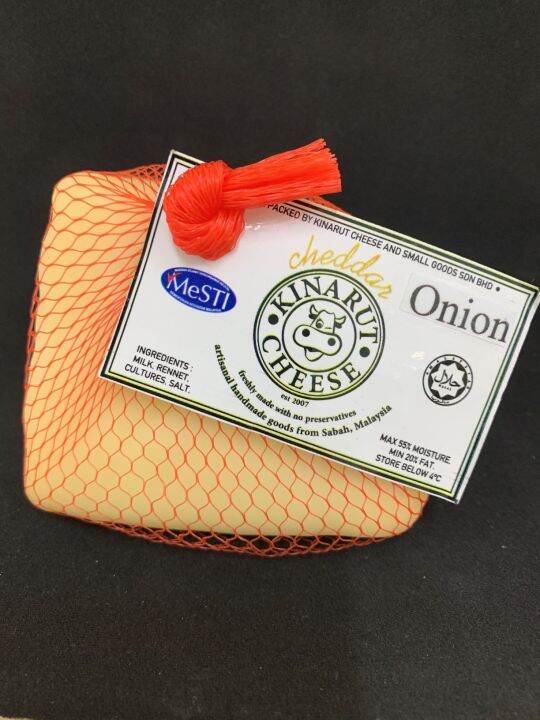 HALAL Cheese CHEDDAR Onion (300g) Lazada