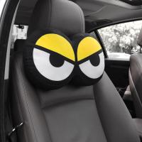 Cute Increative Car Neck Pillow Headrest Pillows Memory Cotton Auto Neck Rest Cushion Pad Travel Headrest Accessories Seat Cushions