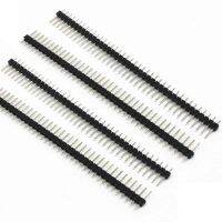 【jw】✇ 1Set 20PCS 40Pin 2.54mm Row Straight Male Pin Header Strip PBC Ardunio