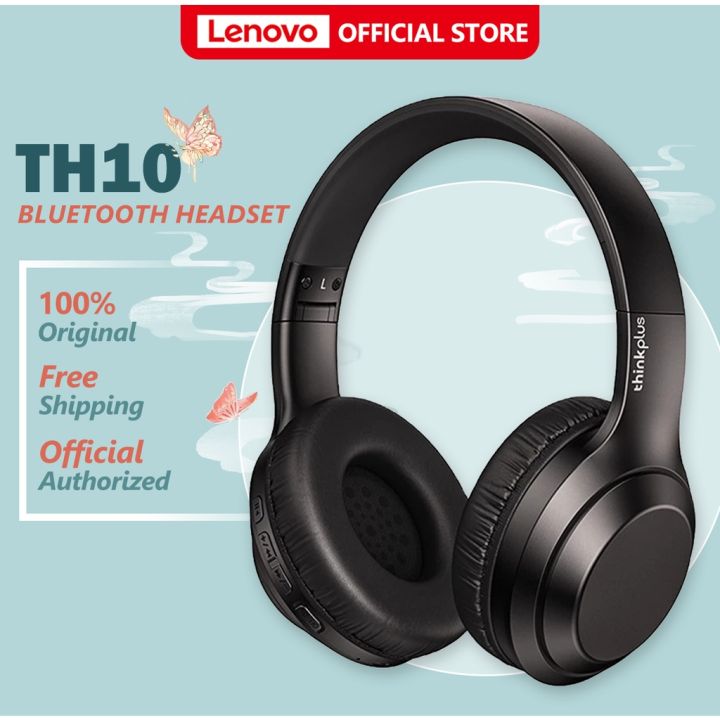 Lenovo TH10 Bluetooth Headphones TWS With HD Stereo Sound HD Music ...