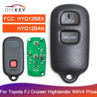 DIYKEY For Toyota HYQ12BAN HYQ12BBX 2000 2001 2002 2003 2004 2005 2006 2007 2008 Keyless Car Remote Key 314.4MHz 3 2+1 Button