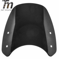 For Ducati Scrambler Classic Icon 2015- 2019 New Carbon Motorcycle Windscreen Windshield Wind Deflector Protection