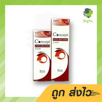 CONCEPT ANTI-MELASMA CREAM คอนเซ็ปท์ แอนตี้-เมลาสม่า ครีม ครีมบำรุงผิวหน้าสำหรับผิวที่เป็นฝ้า มี 2 ขนาด ให้เลือก (1หลอด)