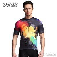 【hot】♕  DONEN  Short Sleeve Cycling Set Mountain Clothing Breathable Jerseys Maillot Ropa Ciclismo