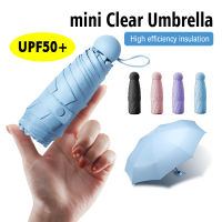 ร่มสีมินิมอล ร่มกันฝน ร่มกันแดด ร่มกันแดดและฝน กันยูวี พับได้ UV Umbrella คุณภาพดี พร้อมกล่องเก็บ พกพาสะดวก ร่มแคปซูล ร่มพับ SP277