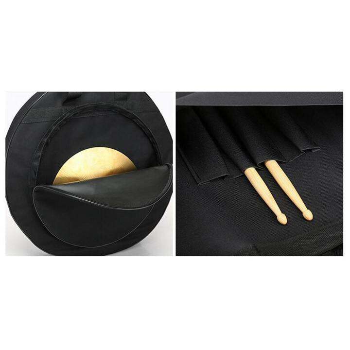 moon-pomelo-cymbal-case-thicken-พร้อมสายรัดกระเป๋าเป้สะพายหลัง-musical-instrument-storage-bag