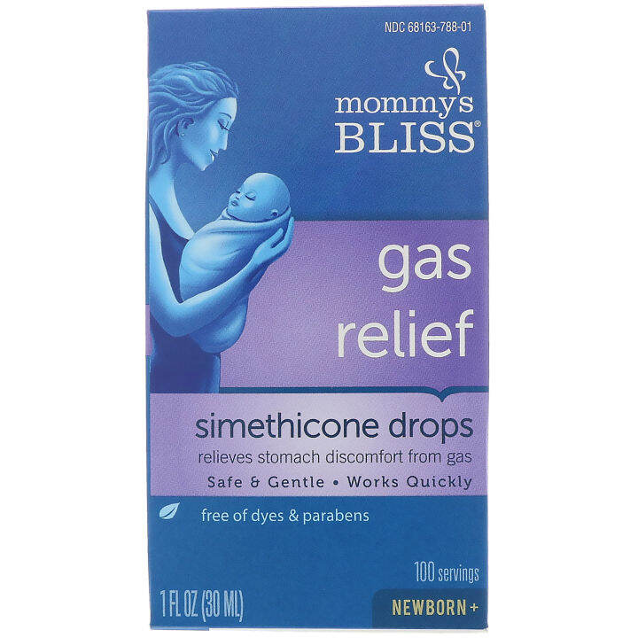 [PREORDER] MOMMY'S BLISS GAS RELIEF SIMETHICONE DROPS NEWBORN+ 1 FL OZ (30 ML) RELIEVES BABY