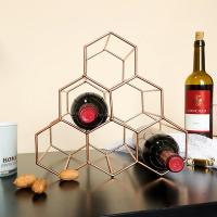 Wine Rack Stackable Bottle Rack Honeycomb Wine Bottle Storage Cabinet Hexagonal Wine Rack Decoration 2022 New Product Promotion