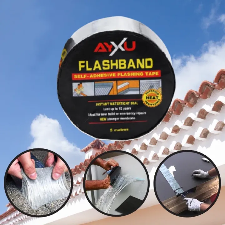 Flashband SelfAdhesive Flashing Tape/ Instant Watertight Seal up to 15