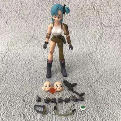 D Ragon B All อะนิเมะ Bulma รูปการกระทำ MFG ชุด SHF อุปกรณ์ทหารพีวีซีรูปปั้นตุ๊กตารูปแบบสะสมของเล่นสำหรับเด็ก Gif