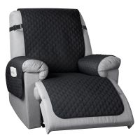 Non-Slip Recliner Chair Cover Non-Slip Relax Lazy Boy Chair Slipcovers Home Decor Flannel Armchair Case Plush Sofa Cover