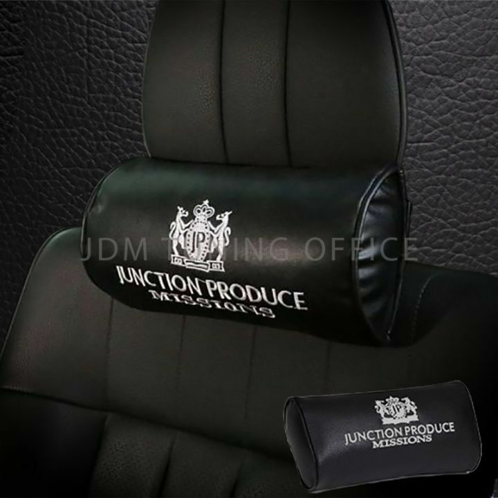 leather-jp-junction-produce-vip-car-seat-neck-pillows-headrest-cushion-pad-jdm-style-backrest