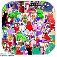50Pcs Game Garten of Banban Stickers Skateboard Laptop Graffiti Suitcase Helmet Fridge Cartoon Stickers Children Gift Toy