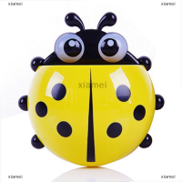 xiamei CUTE ladybird ด้วงแปรงสีฟันที่วางแร็คชั้นวางห้องน้ำ