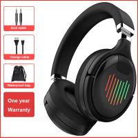 Bluetooth Headsets Wireless Headphones For Cell Phone 3D Stereo Foldable Earbuds LED Light with Microphone Audio TF Card