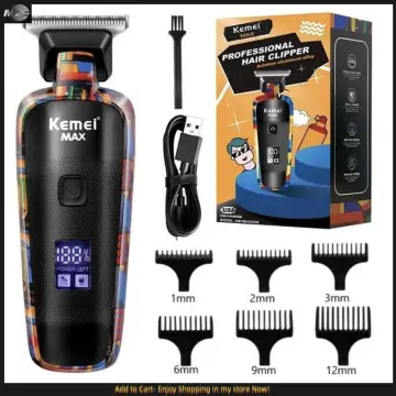 Professional Cordless Hair Trimmer, T-Blade Hair Clippers for Men, Zero  Gapped Trimmer Rechargeable Beard Trimmer Edgers Clippers Hair Cutting Kit  - Walmart.com