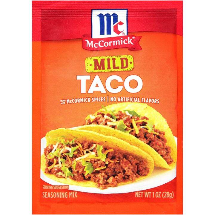 McCormick Classic Taco Seasoning Mix Packet, Mild, 1 oz Lazada PH