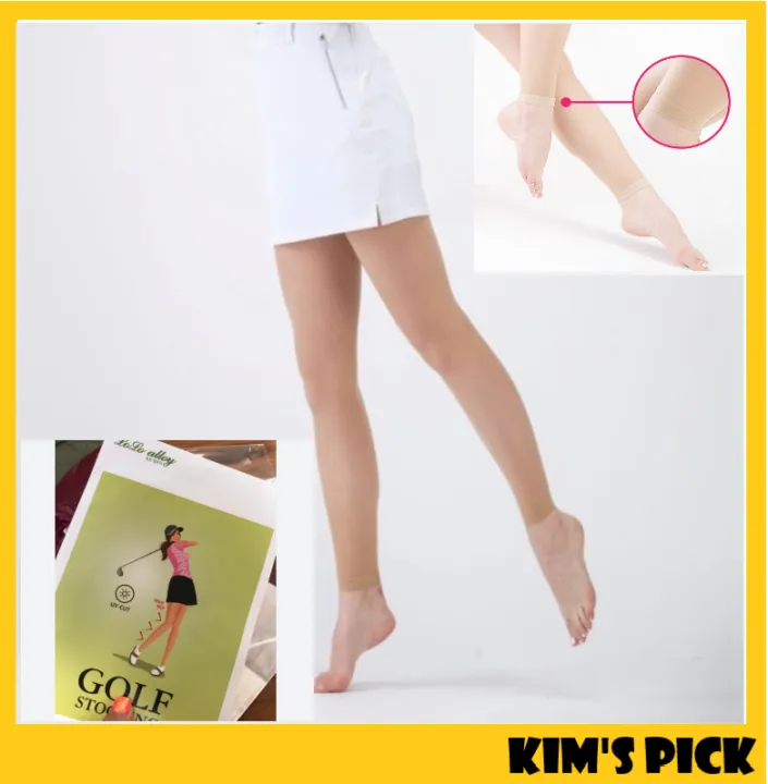 [Korea]Women Golf UV protection leggings / golf stocking 3D / golf