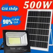 Đèn led năng lượng măt trời ngoài sân 500w,den nang luong mặt trời 500w