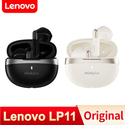 Lenovo LP11 ไมโครโฟนชุดหูฟังกีฬาหูฟังพร้อมไมค์ควบคุมด้วยการสัมผัสระบบสัมผัส5.3หูฟังไร้สายบลูทูธ TWS จาก