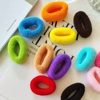 POUMM เรียบหรู ยางยืด ที่คาดผม ที่คาดผม สำหรับสาวๆ หอมหวาน Scrunchies เกาหลี ที่ยึดหางม้า ผู้หญิงผูกผม แหวนเชือกผม