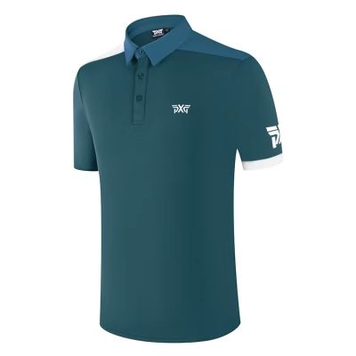 DESCENNTE PING1 UTAA Castelbajac W.ANGLE PEARLY GATES  Mizuno✥▥❁  New summer golf short-sleeved new mens half-sleeve quick-drying leisure ball clothing high-end breathable slim