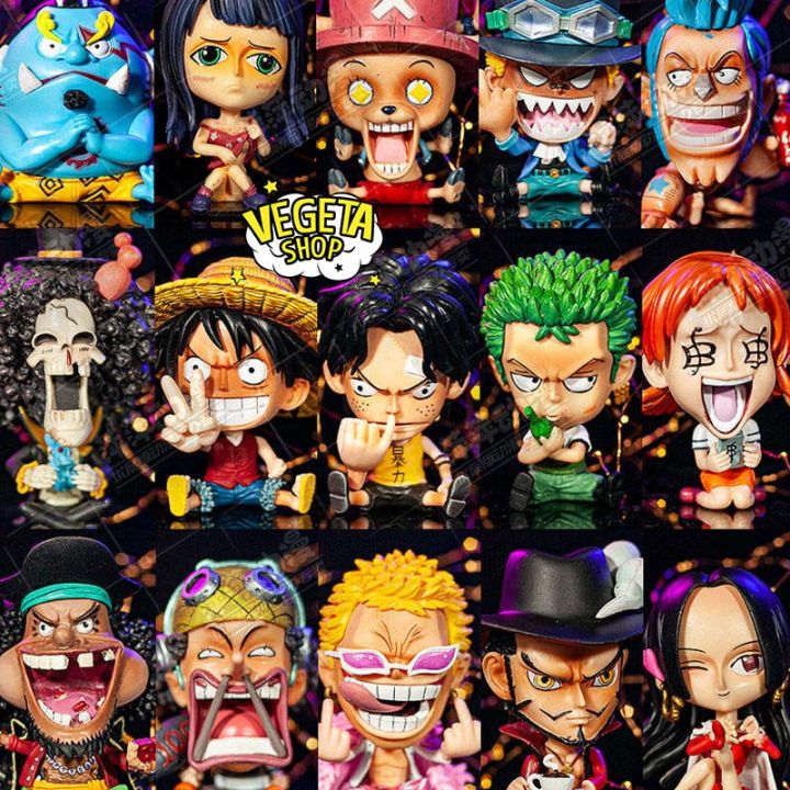 Mô hình One Piece: Với mô hình One Piece, bạn sẽ có cơ hội thưởng thức ngay tại nhà những trận chiến đấu đỉnh cao nhất của các nhân vật trong bộ anime nổi tiếng này. Với sự chân thật trong từng chi tiết và kích thước cực lớn, các bạn sẽ không muốn rời khỏi chiếc ghế của mình một lát nào. Hãy đón xem ngay thôi!